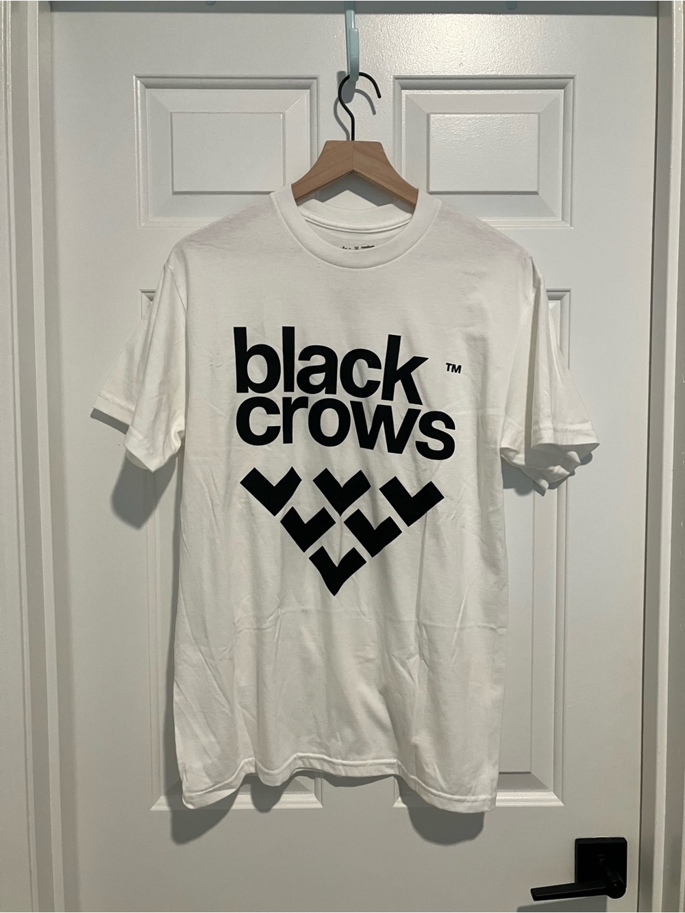 Black Crow Skis White Logo Short Sleeve Tee - Black Crows